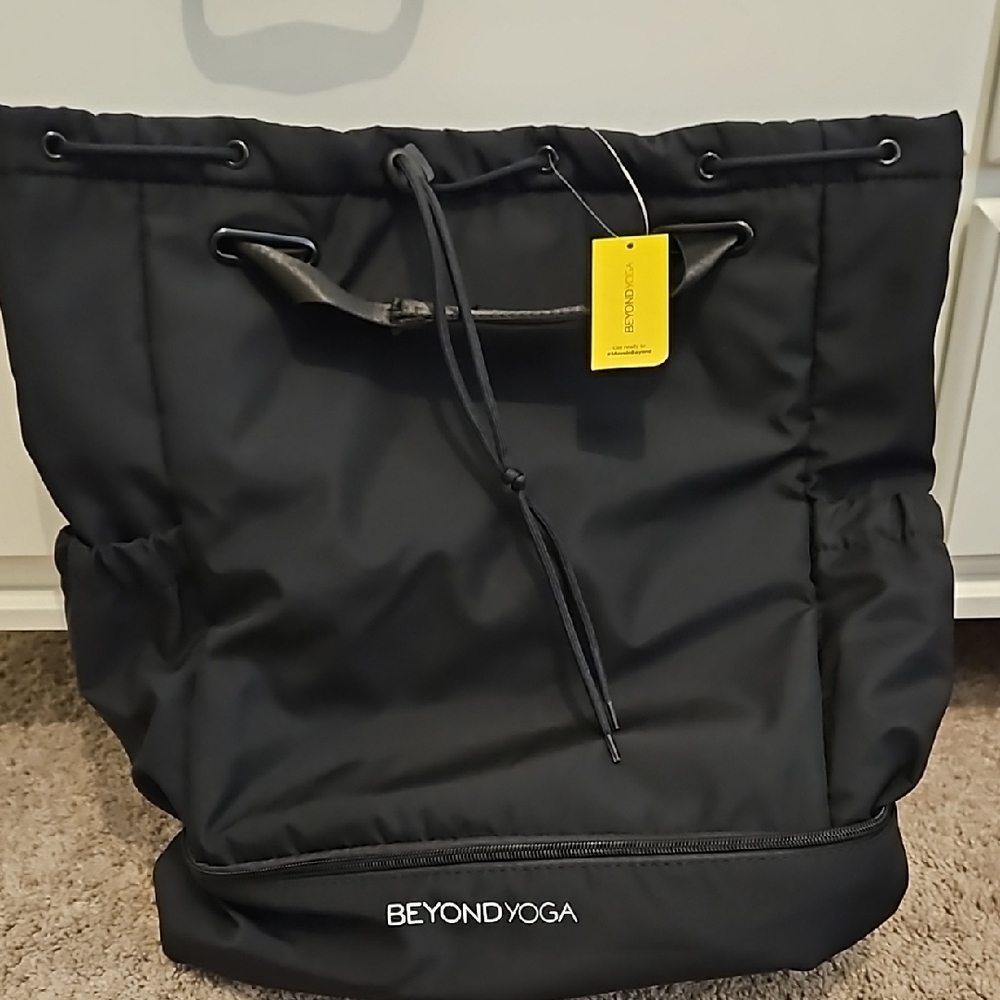 Beyond Yoga Black Backpack